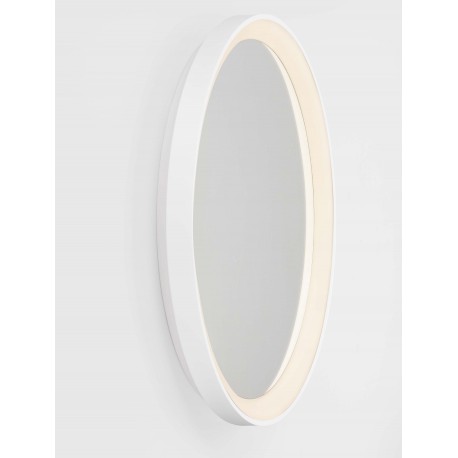 Sandy White Aluminium, Metal & Acrylic & Mirror LED 21 Watt 220-240Volt 870Lm 3000K IP20 Switch On/Off D: 58 W: 6 cm 