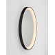 Sandy Black Aluminium, Metal & Acrylic & Mirror LED 21 Watt 220-240Volt 870Lm 3000K IP20 Switch On/Off D: 58 W: 6 cm 