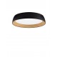 Triac Dimmable Sandy Black & Wood colour Aluminium, Metal & Acrylic LED 50Watt 220-240Volt 4201Lm 3000K IP20 D: 60 H: 12 cm 