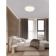 Triac Dimmable Sandy White Metal, Aluminium & Acrylic LED 35Watt 220-240Volt 3279Lm IP20 2700 + 3000K Dip Switch D: 40 H: 5 