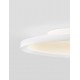 Triac Dimmable Sandy White Metal, Aluminium & Acrylic LED 35Watt 220-240Volt 3279Lm IP20 2700 + 3000K Dip Switch D: 40 H: 5 