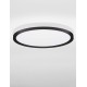 Triac Dimmable Sandy Black Metal, Aluminium & Acrylic LED 35Watt 220-240Volt 3279Lm IP20 2700 + 3000K Dip Switch D: 40 H: 5 