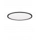 Triac Dimmable Sandy Black Metal, Aluminium & Acrylic LED 55 Watt 220-240Volt 4661Lm IP20 2700 + 3000K Dip Switch D: 60 H: 5 