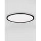 Triac Dimmable Sandy Black Metal, Aluminium & Acrylic LED 55 Watt 220-240Volt 4661Lm IP20 2700 + 3000K Dip Switch D: 60 H: 5 