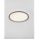 Triac Dimmable Sandy Black Metal, Aluminium & Acrylic LED 55 Watt 220-240Volt 4661Lm IP20 2700 + 3000K Dip Switch D: 60 H: 5 