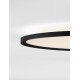 Triac Dimmable Sandy Black Metal, Aluminium & Acrylic LED 55 Watt 220-240Volt 4661Lm IP20 2700 + 3000K Dip Switch D: 60 H: 5 