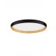Triac Dimmable Sandy Black & Wood Colour Metal, Aluminium & Acrylic LED 36 Watt 220-240Volt 3157Lm 2700 + 3000K IP20 Dip Switc