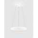 Triac Dimmable Sandy White Aluminium & Acrylic LED 38 Watt 220-240Volt 2564Lm IP20 2700 + 3000K Dip Switch D: 45 H: 150 cm 