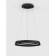 Triac Dimmable Sandy Black Aluminium & Acrylic LED 38 Watt 220-240Volt 2564Lm IP20 2700 + 3000K Dip Switch D: 45 H: 150 cm 