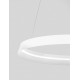 Triac Dimmable Sandy White Aluminium & Acrylic LED 52 Watt 220-240Volt 3717Lm IP20 2700 + 3000K Dip Switch D: 60 H: 150 cm 