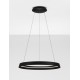 Triac Dimmable Sandy Black Aluminium & Acrylic LED 52 Watt 220-240Volt 3717Lm IP20 2700 + 3000K Dip Switch D: 60 H: 150 cm 