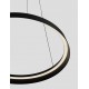 Triac Dimmable Sandy Black Aluminium & Acrylic LED 52 Watt 220-240Volt 3717Lm IP20 2700 + 3000K Dip Switch D: 60 H: 150 cm 