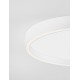 Triac Dimmable Sandy White Metal, Aluminium & Acrylic LED 38 Watt 220-240Volt 2363Lm IP20 2700 + 3000K Dip Switch D: 50 H: 5 c
