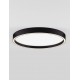 Triac Dimmable Sandy Black Metal, Aluminium & Acrylic LED 38 Watt 220-240Volt 2363Lm IP20 2700 + 3000K Dip Switch D: 50 H: 5 