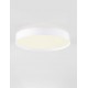 Triac Dimmable Sandy White Metal, Aluminium & Acrylic LED 37 Watt 220-240Volt 3555Lm IP20 2700 + 3000K Dip Switch D: 40 H: 8