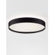 Triac Dimmable Sandy Black Metal, Aluminium & Acrylic LED 37 Watt 220-240Volt 3555Lm IP20 2700 + 3000K Dip Switch D: 40 H: 8.