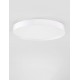 Triac Dimmable Sandy White Metal, Aluminium & Acrylic LED 48 Watt 220-240Volt 3724Lm IP20 2700 + 3000K Dip Switch D: 50 H: 8.