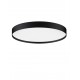 Triac Dimmable Sandy Black Metal, Aluminium & Acrylic LED 48 Watt 220-240Volt 3724Lm IP20 2700 + 3000K Dip Switch D: 50 H: 8