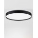 Triac Dimmable Sandy Black Metal, Aluminium & Acrylic LED 48 Watt 220-240Volt 3724Lm IP20 2700 + 3000K Dip Switch D: 50 H: 8