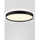 Triac Dimmable Sandy Black Metal, Aluminium & Acrylic LED 48 Watt 220-240Volt 3724Lm IP20 2700 + 3000K Dip Switch D: 50 H: 8