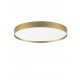 Triac Dimmable Brushed Gold Metal, Aluminium & Acrylic LED 48 Watt 220-240Volt 3724Lm IP20 2700 + 3000K Dip Switch D: 50 H: 8