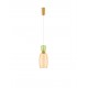 Gold Metal Glossy Light Green & Yellow Glass LED 9 Watt 230 Volt 914Lm 3000K IP20 D: 15 H: 179 cm 