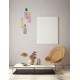 Gold Metal Glossy Jasper, Purple, Yellow,Pink, Light Green, Light Blue & Cyan Glass LED 32 Watt 230 Volt 3660Lm 3000K IP20 D: