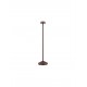 Rust Die-Casting Aluminium & Polycarbonate Frost LED 4Watt 220-240Volt 193Lm 3000K IP65 D:11 H:50cm 
