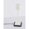Sandy White Die-Casting Aluminium & Polycarbonate Frost LED 1.50Watt 3.700 Volt 121Lm 3000K IP54 Switch On/Off USB wire D:8.5 H