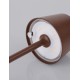 Sandy Rust Brown Die-Casting Aluminium & Polycarbonate Frost LED 1.50 Watt 3.700Volt 121 Lm 3000K IP54 Switch On/Off USB wire 