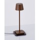 Sandy Rust Brown Die-Casting Aluminium & Polycarbonate Frost LED 1.50 Watt 3.700Volt 121 Lm 3000K IP54 Switch On/Off USB wire 