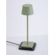 Sandy Olive Green Die-Casting Aluminium & Polycarbonate Frost LED 1.50 Watt 3.700Volt 121Lm 3000K IP54 Switch On/Off USB wire