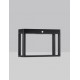 Sandy Black Die-Casting Aluminium & Clear Glass LED 1.7 Watt 3.7Volt 88Lm 3000K IP65 Solar light with sensor L: 23 W: 8.6 H:
