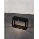 Sandy Black Die-Casting Aluminium & Clear Glass LED 1.7 Watt 3.7Volt 88Lm 3000K IP65 Solar light with sensor L: 23 W: 8.6 H: