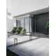 Sandy Black Die-Casting Aluminium & Clear Glass LED 1.70Watt 3.700Volt 108Lm 3000K IP65 Solar Light with Sensor L:23 W:8.6 H:50