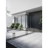 Sandy Black Die-Casting Aluminium & Clear Glass LED 1.70Watt 3.700Volt 108Lm 3000K IP65 Solar Light with Sensor L:23 W:8.6 H:50