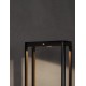Sandy Black Die-Casting Aluminium & Clear Glass LED 1.70Watt 3.700Volt 108Lm 3000K IP65 Solar Light with Sensor L:23 W:8.6 H:50