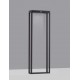 Sandy Black Die-Casting Aluminium & Clear Glass LED 1.70Watt 3.700Volt 108Lm 3000K IP65 Solar Light with Sensor L:23 W:8.6 H:7