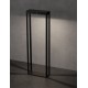 Sandy Black Die-Casting Aluminium & Clear Glass LED 1.70Watt 3.700Volt 108Lm 3000K IP65 Solar Light with Sensor L:23 W:8.6 H:7