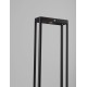 Sandy Black Die-Casting Aluminium & Clear Glass LED 1.70Watt 3.700Volt 108Lm 3000K IP65 Solar Light with Sensor L:23 W:8.6 H:7