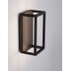 Sandy Black Die-Casting Aluminium & Polycarbonate Frost LED 9Watt 220-240 Volt 244Lm 3000K IP65 L:15 W:12.5 H:26cm 
