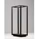 Sandy Black Die-Casting Aluminium & Polycarbonate Frost LED 9Watt 220-240 Volt 344Lm 3000K IP65 L:15 W:12.5 H:26cm 