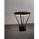 Sandy Black Die-Casting Aluminium & Polycarbonate Frost LED 16Watt 220-240 Volt 1190Lm 3000K IP65 D:30 H:33cm 