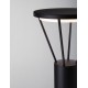 Sandy Black Die-Casting Aluminium & Polycarbonate Frost Connect with code 9030573 D: 12 H: 55 cm 