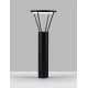 Sandy Black Die-Casting Aluminium & Polycarbonate Frost Connect with code 9030573 D: 12 H: 55 cm 