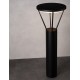 Sandy Black Die-Casting Aluminium & Polycarbonate Frost Connect with code 9030573 D: 12 H: 55 cm 