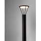Sandy Black Die-Casting Aluminium & Polycarbonate Frost Connect with code 9030573 D: 12 H: 155 cm 