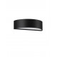 Sandy Black Die-Casting Aluminium & Clear Glass LED 9Watt 220-240 Volt 468Lm 3000K IP65 Light up & down L:20 W:9.4 H:5.5cm 