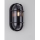 Sandy Black Die-Casting Aluminium & Clear Polycarbonate LED E27 1x12 Watt 220-240 Volt IP65 Bulb Excluded L:14 W:9.4 H:27cm 