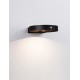 Sandy Black Die-Casting Aluminium & Clear Glass LED 1.70Watt 3.7Volt 145Lm 3000K IP65 Solar light with sensor L:16 W:17.7 H:3.2